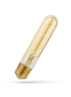 LED Filament lamp E27 fitting - T30 - 2500K extra warm wit licht - 2W vervangt 24W