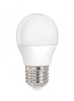 LED Lamp E27 fitting - G45  - 3000K warm wit licht - 1W vervangt 10W