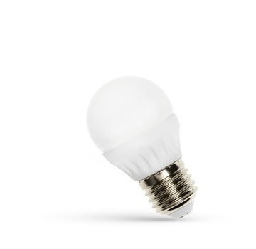 LED Lamp E27 fitting - G45 - 6000K daglicht wit - 6W vervangt 47W