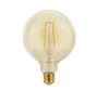 LED Filament lamp E27 fitting - G125 - 2500K extra warm wit licht - 2W vervangt 23W