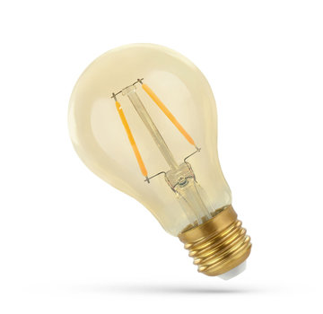 LED Filament lamp E27 fitting - A60 - 2400K extra warm wit licht - 5W vervangt 42W