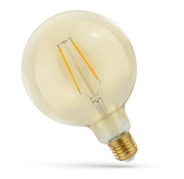 LED Filament lamp E27 fitting - G125 - 2500K extra warm wit licht - 5W vervangt 40W