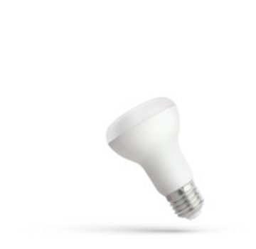 LED Lamp E27 fitting - R-63 - 3000K warm wit licht - 8W vervangt 80W