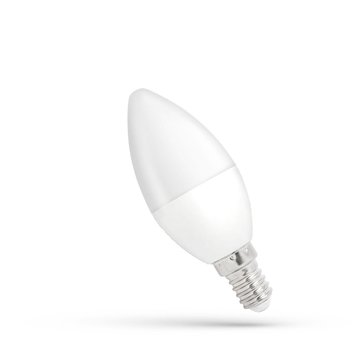 LED Lamp E14 fitting - dimbaar - C37 - Lichtkleur optioneel - 5W vervangt 41W