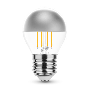 LED Filament lamp E27 fitting - P45 - 2700K warm wit licht - 4W vervangt 40W