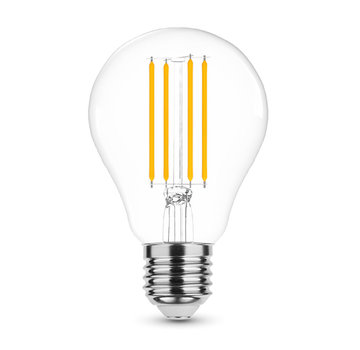 LED Filament lamp E27 fitting - A60 - 2700K warm wit licht - 8W vervangt 75W