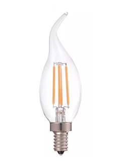 LED Filament lamp E14 fitting - C37 - 2700K warm wit licht - 5W vervangt 40W - dimbaar