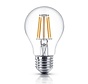 LED Filament lamp E27 fitting - A60 - 2700K warm wit licht - 5W vervangt 50W - dimbaar