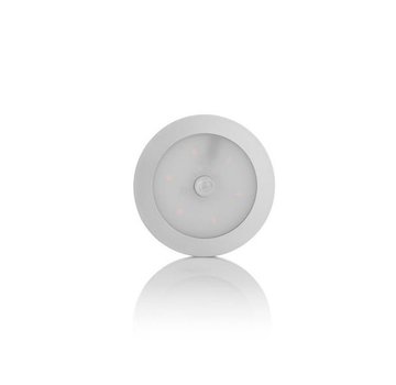 LED Kast spot opbouw - 4000K helder wit licht - 2.9W vervangt 17W - IP54 spatwaterdicht - met sensor