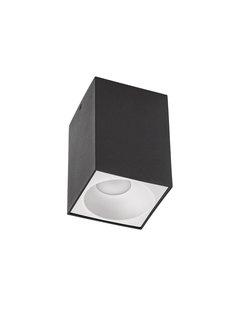 LED Plafondspot GU10 fitting - Aluminium - Mat zwart