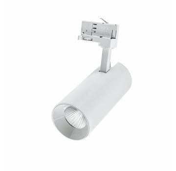 LED Railspot Tracklight - Lichtkleur optioneel - 25W vervangt 260W - Universeel 3-Phase - Wit