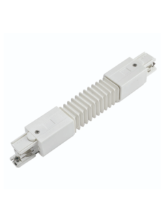 LED Railspot - Universeel 3-Phase - flexibele connector - Wit