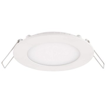 LED Inbouwspot - 3000K warm wit licht - 3W vervangt 25W - Zaagmaat 74mm - Aluminium