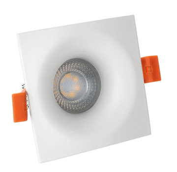 LED Inbouwspot GU10 fitting - IP20 stofdicht - Aluminium - Wit