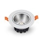 LED inbouwspot Dimbaar - 7W vervangt 70W - 2700K warm wit licht - Kantelbaar