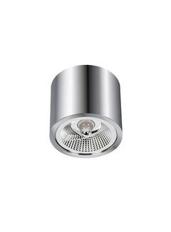 OP=OP LED Plafondspot GU10 fitting - AR111 - IP20 stofdicht - Zilver