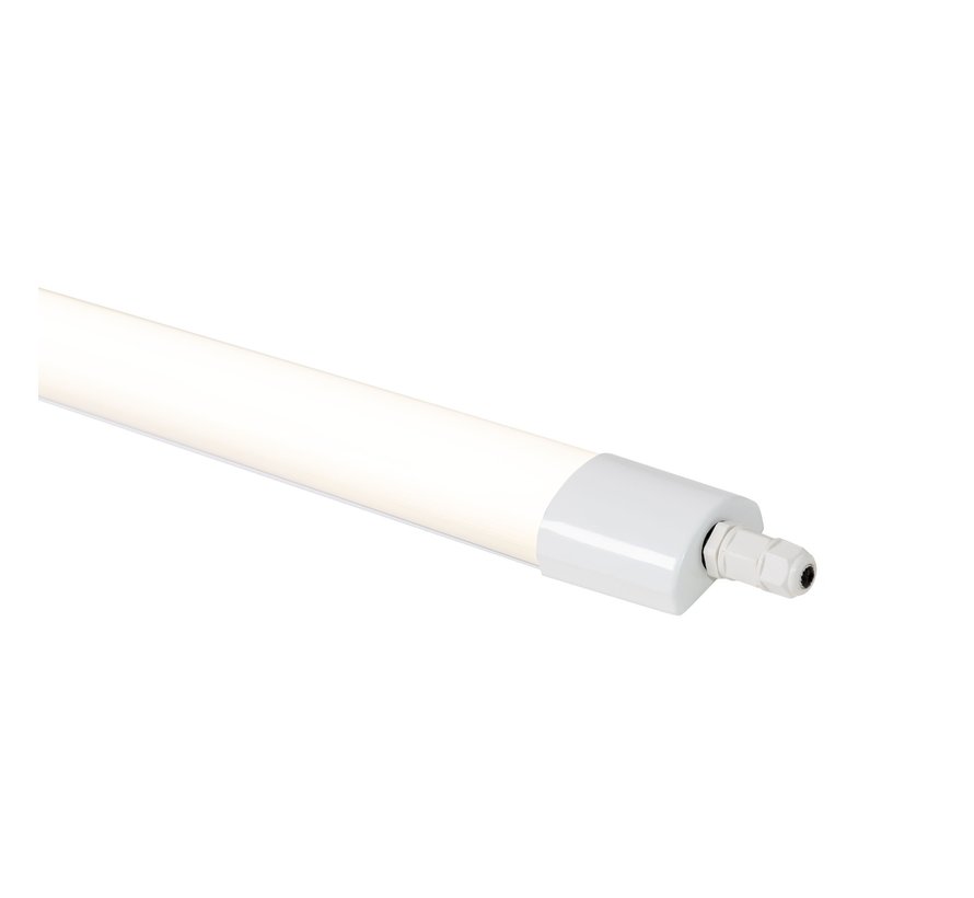 LED Armatuur Limea - 150cm 45W 120lm p/w - 4000K 840 - IP65 spatwaterdicht - Doorkoppelbaar