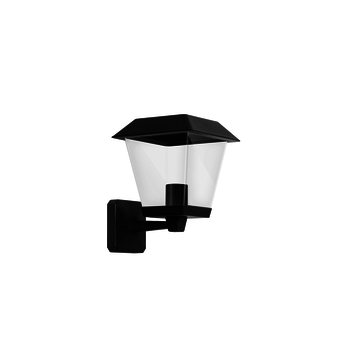 LED wandlamp - Modern hoog - E27 fitting - IP44 Buitengebruik - Geschikt voor 1 E27 lamp