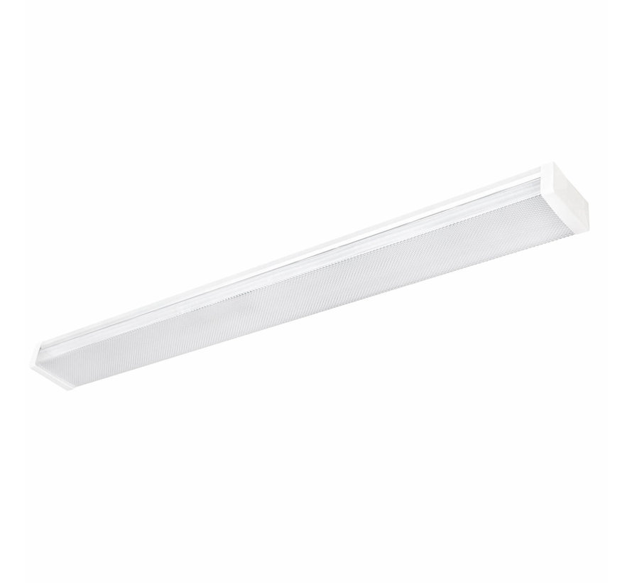 LED Armatuur Prisma 120cm IP44 40W vervangt 400W 4000K helder wit licht - 5 jaar garantie