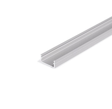 Aluminium profiel zilver - 1000*9*12mm - U-profiel Plat
