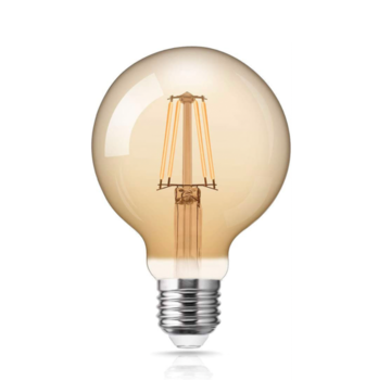 Dimbare LED Lamp XL Globe - 6W - Met Filament - 2200K