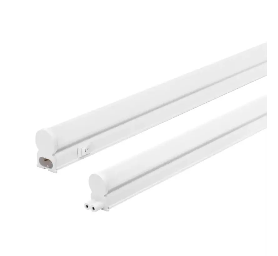 T5 LED armatuur 120cm - 18W vervangt 140W - Lichtkleur optioneel - compleet met 0,6m aansluitsnoer en aan- uitknop