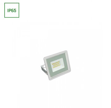 UOA LED schijnwerper Wit - 10W IP65 - 3000K - warm wit licht