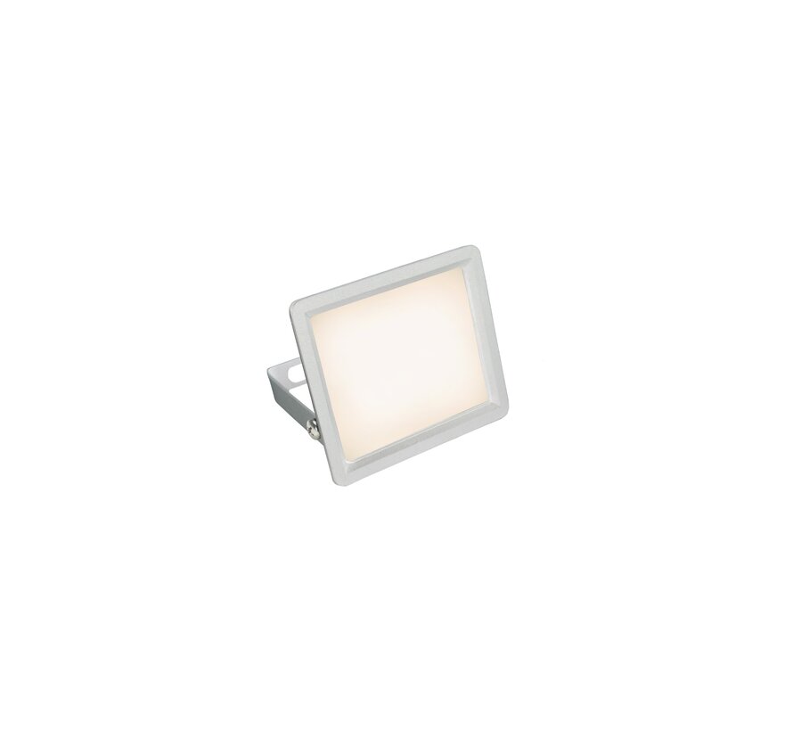 UOA LED schijnwerper Wit - 10W IP65 - 3000K - warm wit licht