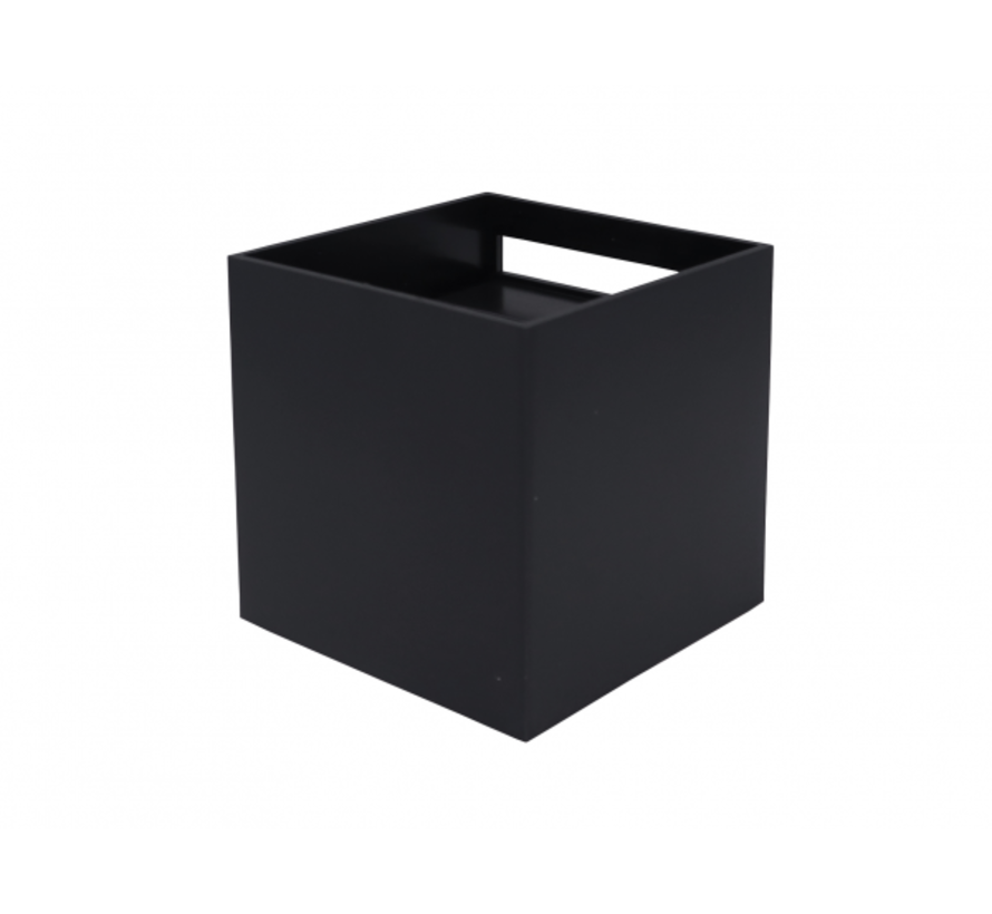 LED  Wandlamp  IP54 - Zwart - 2x3W - Up and Down verstelbare lichtspreiding - Lichtkleur optioneel