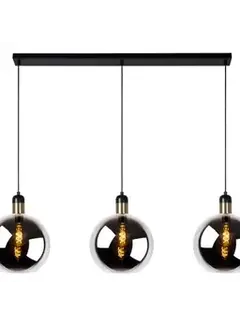 Lucide Lucide JULIUS - Hanglamp - 3xE27 - Fumé