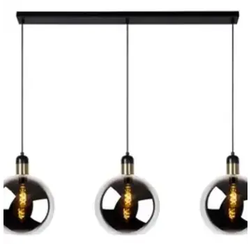 Lucide Lucide JULIUS - Hanglamp - 3xE27 - Fumé