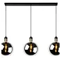 Lucide JULIUS - Hanglamp - 3xE27 - Fumé