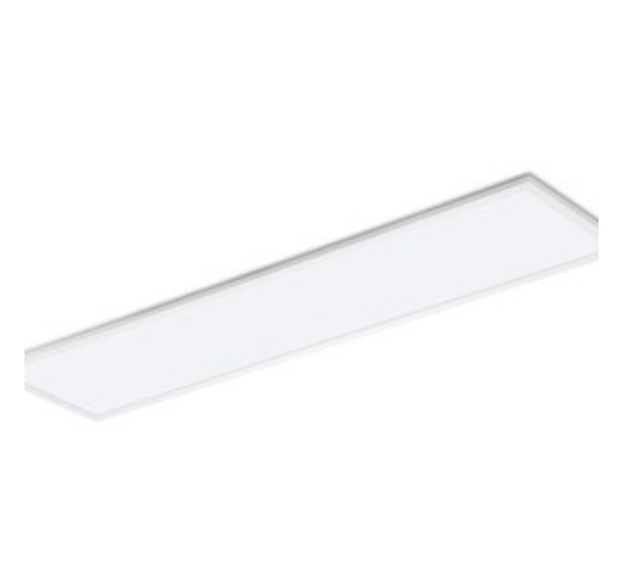 LED Paneel Backlit - 120x30cm - 36W 3960Lm - 3000K 830 Warm Wit  | UGR22 Opaal - 3 Jaar garantie