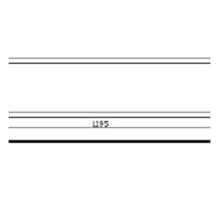 LED Paneel Backlit - 120x30cm - 36W 3960Lm - 3000K 830 Warm Wit  | UGR22 Opaal - 3 Jaar garantie