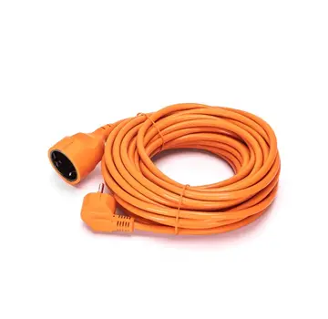 Verlengsnoer 15 meter - H05VV-F3G1,5 geaard - Oranje