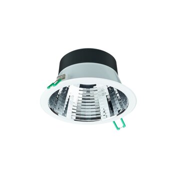 Philips Philips LED Downlight Coreline DN142B Aluminium Wit 11W 1200lm 60D - 840 Koel Wit | Zaagmaat 155mm - IP20 - UGR<19