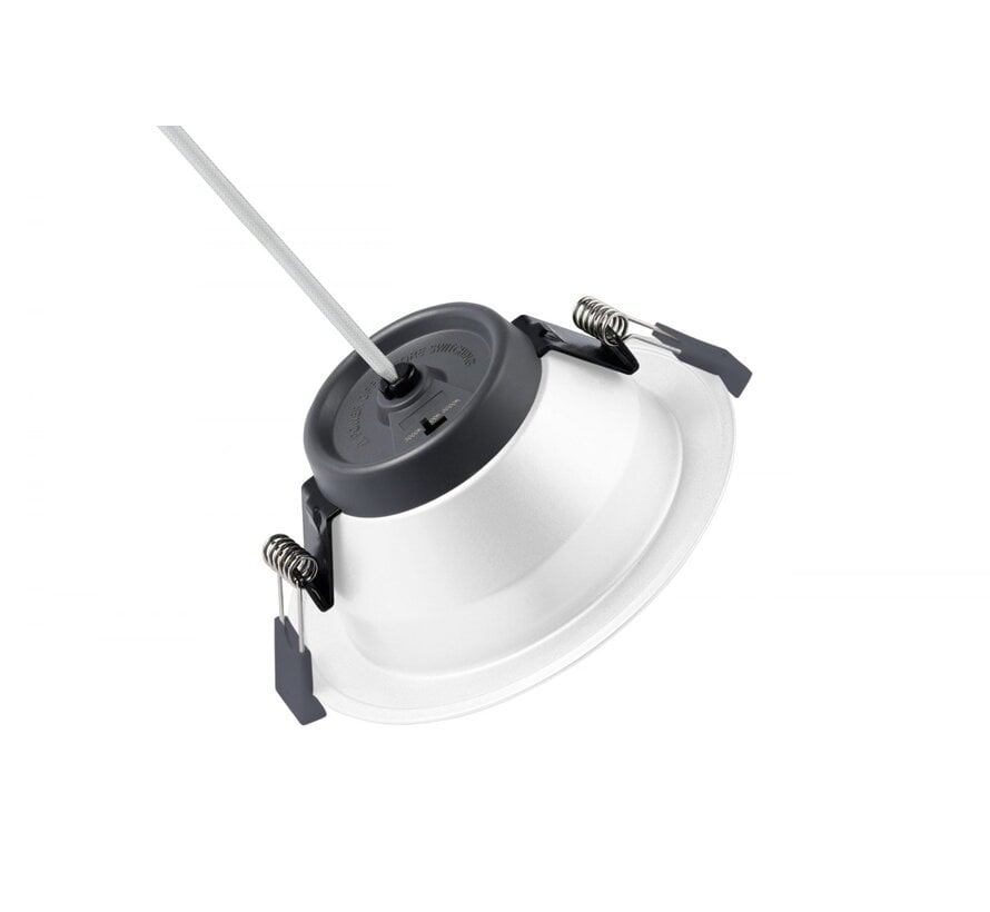 LED Downlight 230mm - Wit - 20W 1760Lm - 830-840-865 CCT | Zaagmaat 192mm incl. aansluitstekker 1.5m