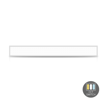 LCB LED LED Paneel Slim 32W 3360lm - 830-835-840 CCT | 150x18cm - UGR <19 Incl. aansluitstekker 1.5m