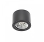 LED Plafondspot - Mat Zwart - Rond - AR111 / GU10 aansluiting - Kantelbaar - Excl. AR111 spot