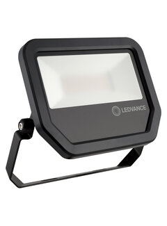 Ledvance LED Breedstraler GEN 4 Zwart 41W 6000lm 100D - 840 Koel Wit | IP66 - Symmetrisch - Vervangt 100W