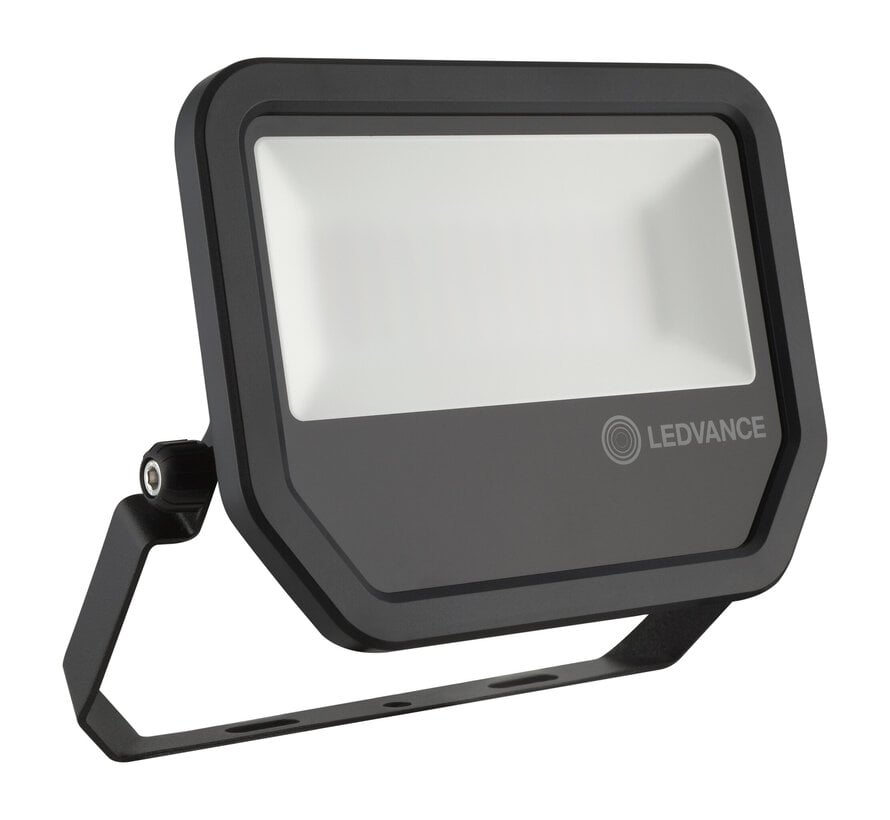 LED Breedstraler GEN 3 Zwart 50W 5500lm 100D - 830 Warm Wit | IP65 - Symmetrisch - Vervangt 100W