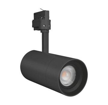 Ledvance LED Railspot D85 Zwart 25W 1500lm 15-55D - 830 Warm Wit | Mechanical Zoom - Dimbaar