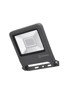 Ledvance LED Breedstraler Endura Zwart 30W 2700lm 100D - 840 Koel Wit | IP65 - Symmetrisch