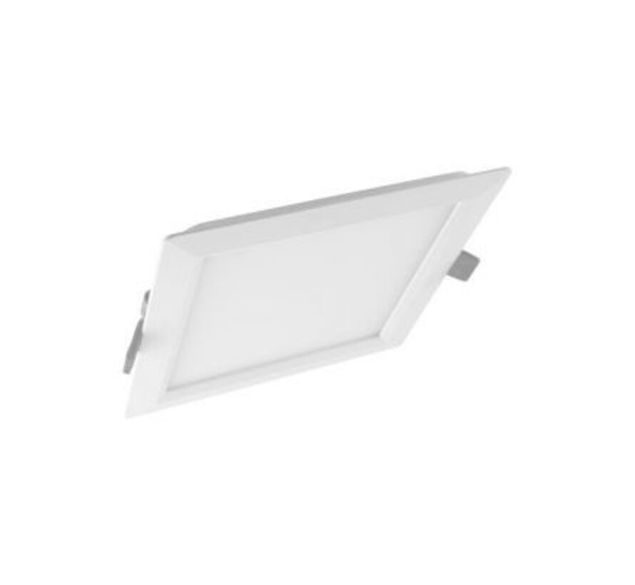 LED Downlight Slim Vierkant SQ210 18W 1530lm 120D - 830 Warm Wit