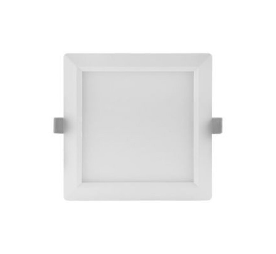 LED Downlight Slim Vierkant SQ210 18W 1530lm 120D - 840 Koel Wit