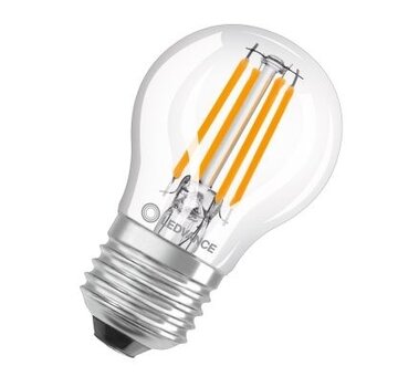 Ledvance Classic LED E27 Peer Filament Helder 5.5W 806lm - 827 Zeer Warm Wit | Vervangt 60W