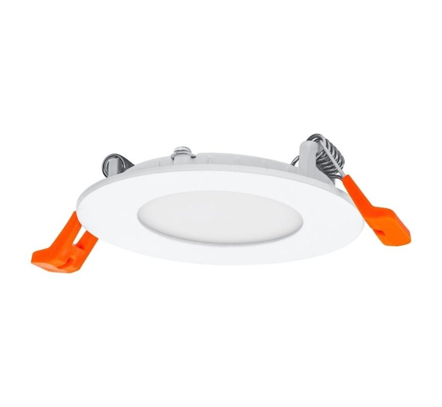 LED Downlight Slim Recess Wit 4.5W 240lm 110D - 840 Koel Wit | 85mm - Zaagmaat 72mm