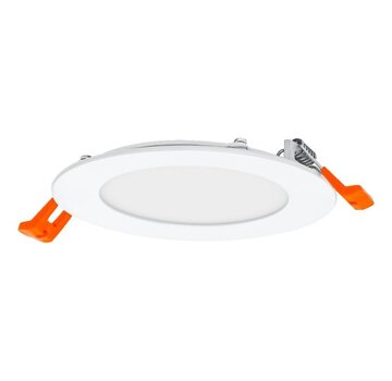 Ledvance LED Downlight Slim Recess Wit 8W 550lm 110D - 840 Koel Wit | 120mm - Zaagmaat 105mm