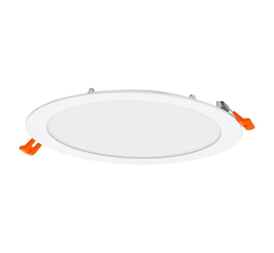 LED Downlight Slim Recess Wit 22W 2000lm 110D - 830 Warm Wit | 225mm - Zaagmaat 200mm