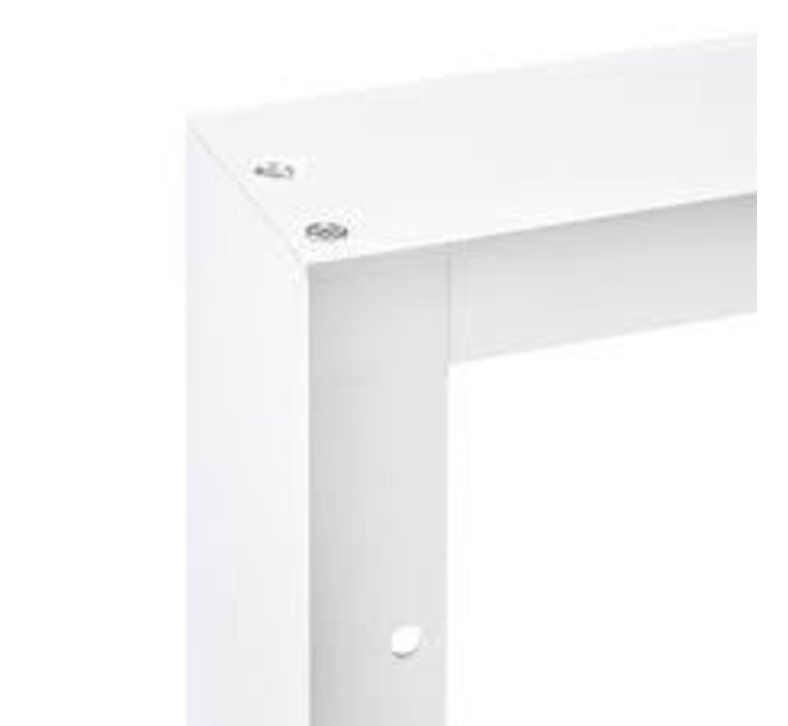 LED Paneel opbouw framesysteem - 150x30x5 cm - Wit aluminium